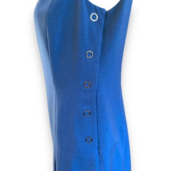 Calvin Klein Fully Lined Sleeveless Sheath Midi Dress with Pockets - Picture 2 of 6